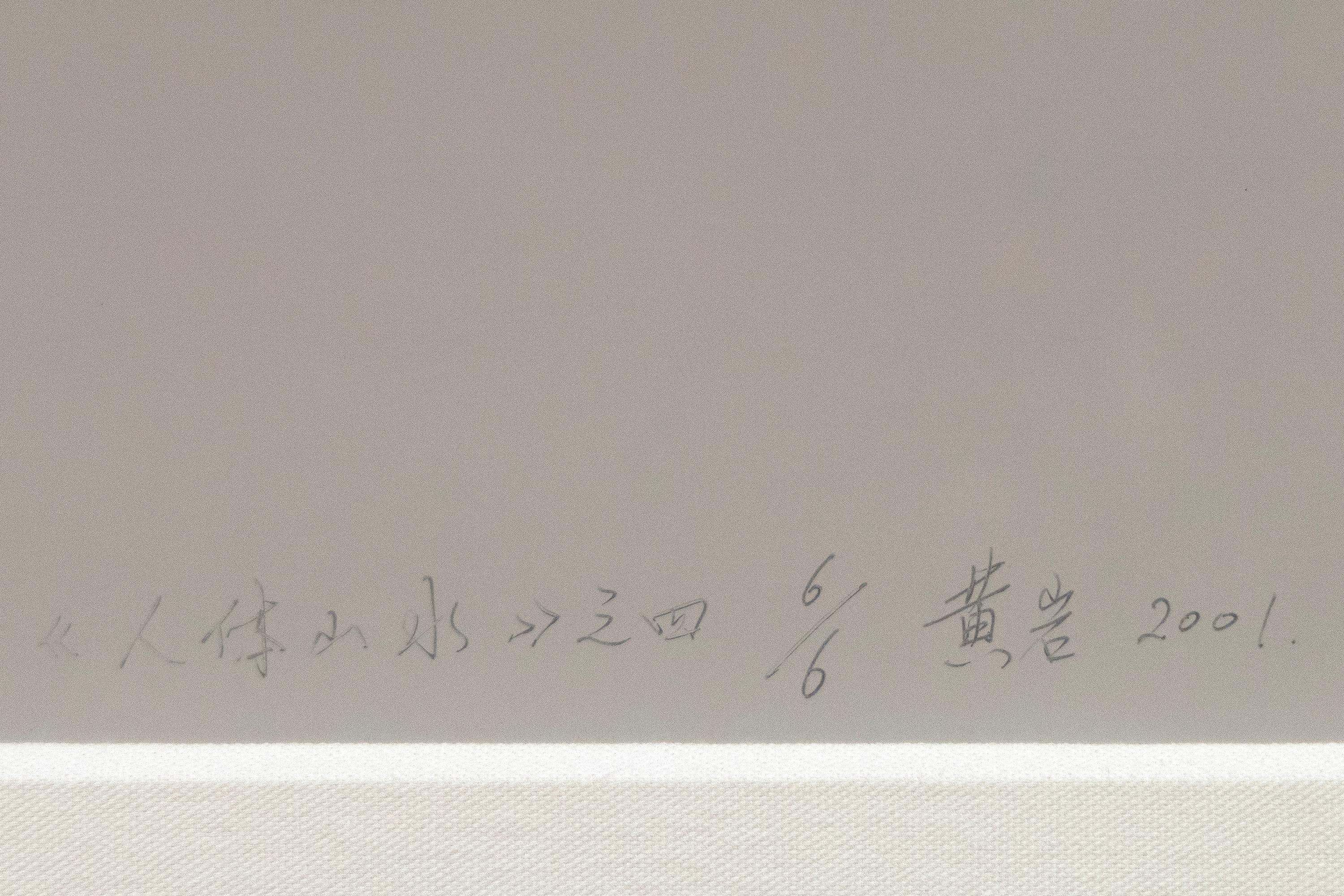 Körper Shan-Shui 4 (Zeitgenössisch), Photograph, von Huang Yan