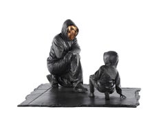 "Dear Thedodsia" Bronze-Skulptur 13 x 15 x 13 Zoll Edition 3/8 von Huang Yulong