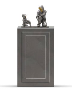 "Querida Thedodsia" Escultura de bronce Edición 2/8 de Huang Yulong