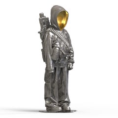 "G.I.JOE - 1" Bronze-Skulptur 48" x 14" x 24" in Auflage von 8 von Huang Yulong