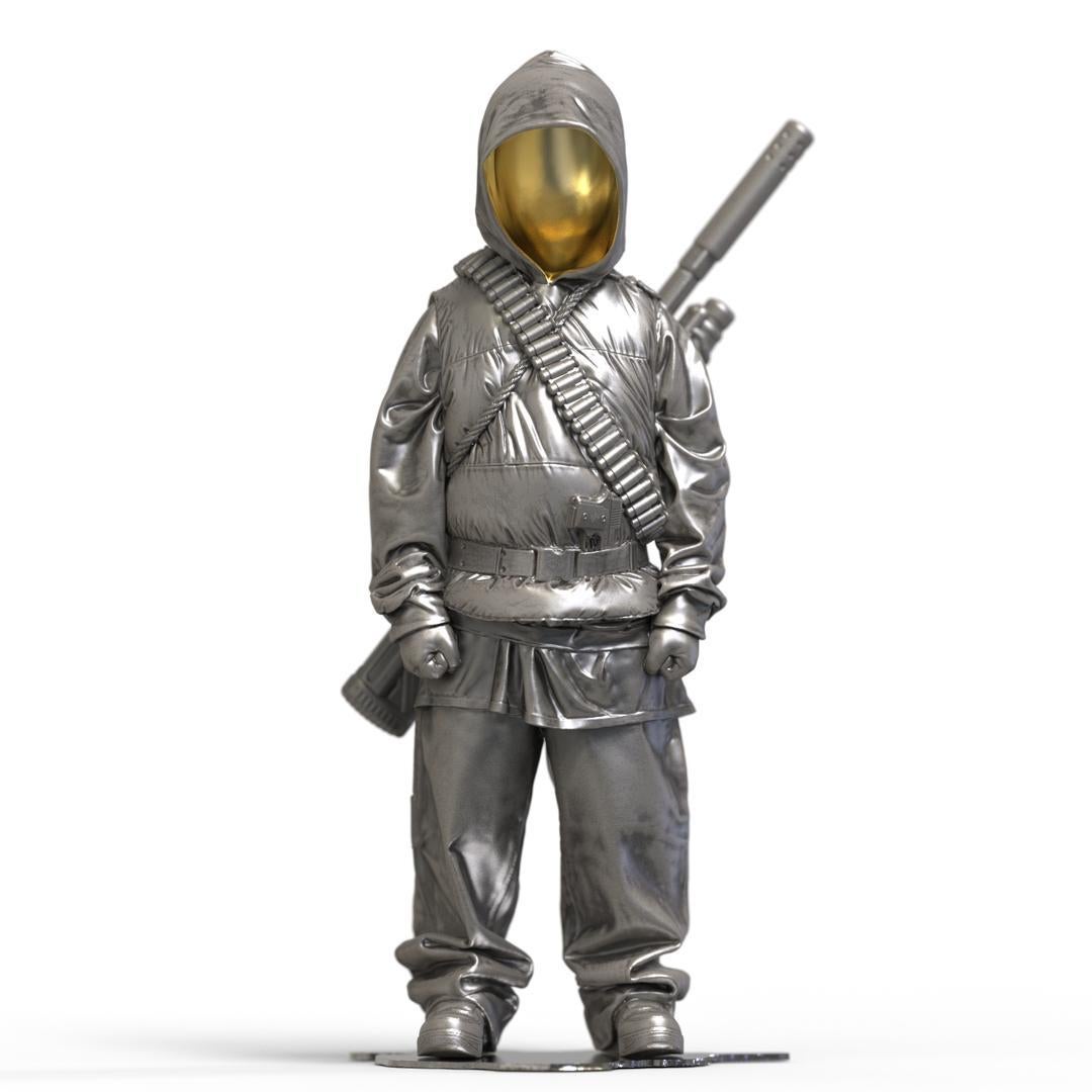"G.I.JOE - 2" Bronze Sculpture 48" x 14" x 14" in Edition of 8 by Huang Yulong

ABOUT THE ARTIST
Huang Yulong was born in 1983 in Anhui Province, China. In 2007 he graduated with a Bachelor of Fine Arts in Sculpture from the Jingdezhen Ceramic