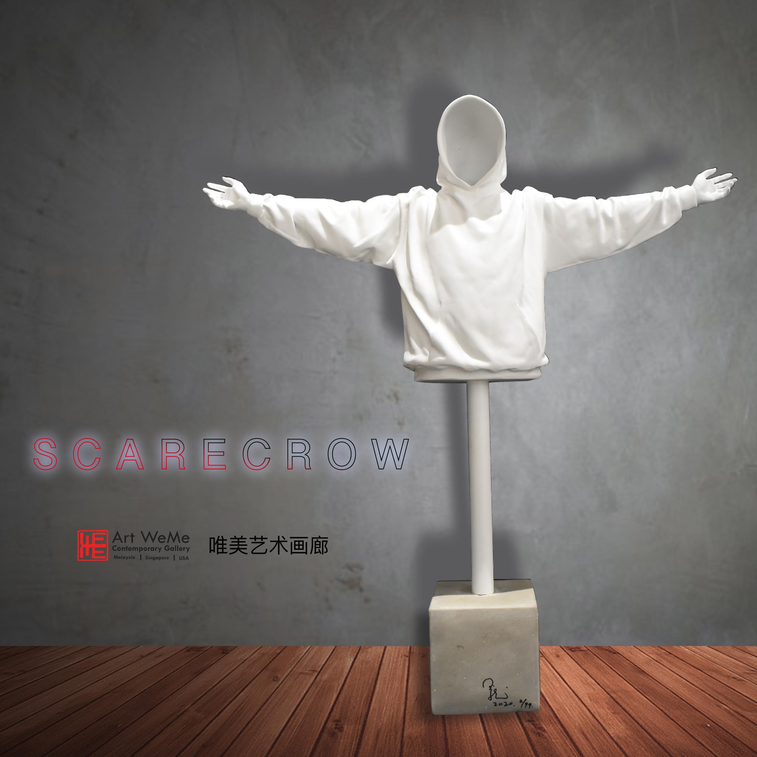 Escultura de resina y hormigón con estilo hip-pop y fusión de cultura china - Sculpture Arte pop de Huang Yulong