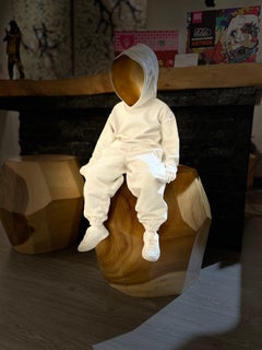 "The Top Dog" polystone sculpture limited editions of 333 by Huang Yulong