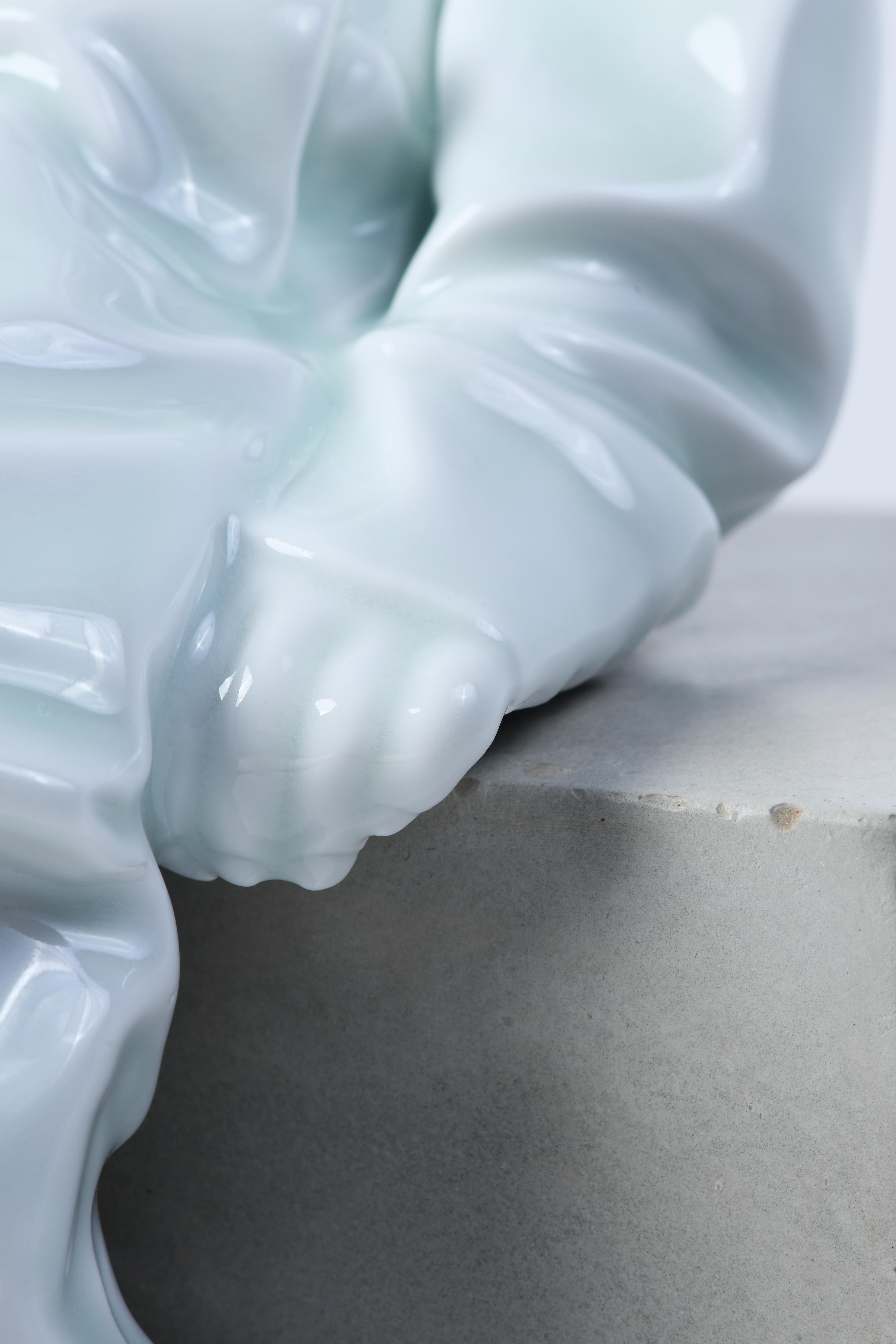 Escultura de porcelana 