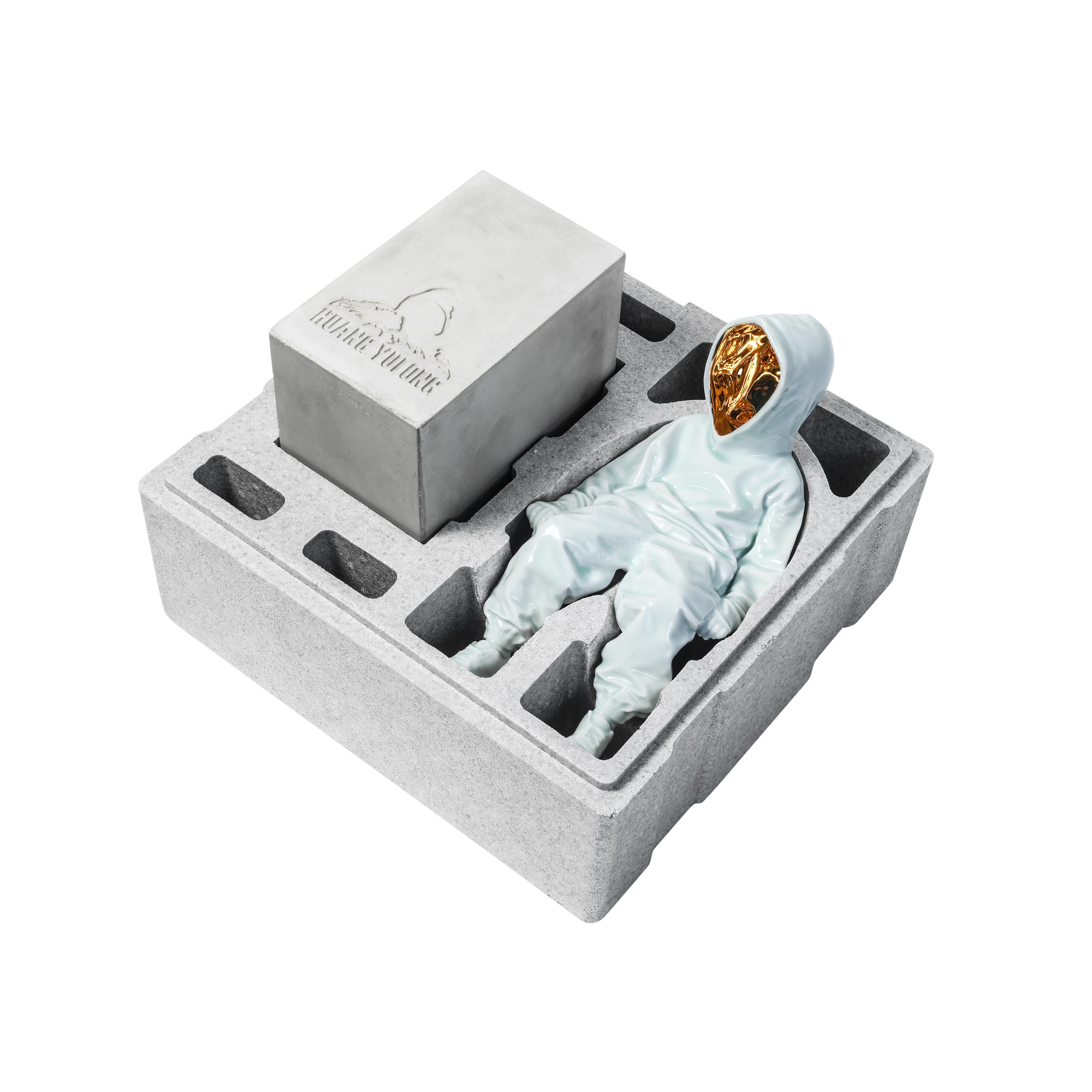Escultura de porcelana 