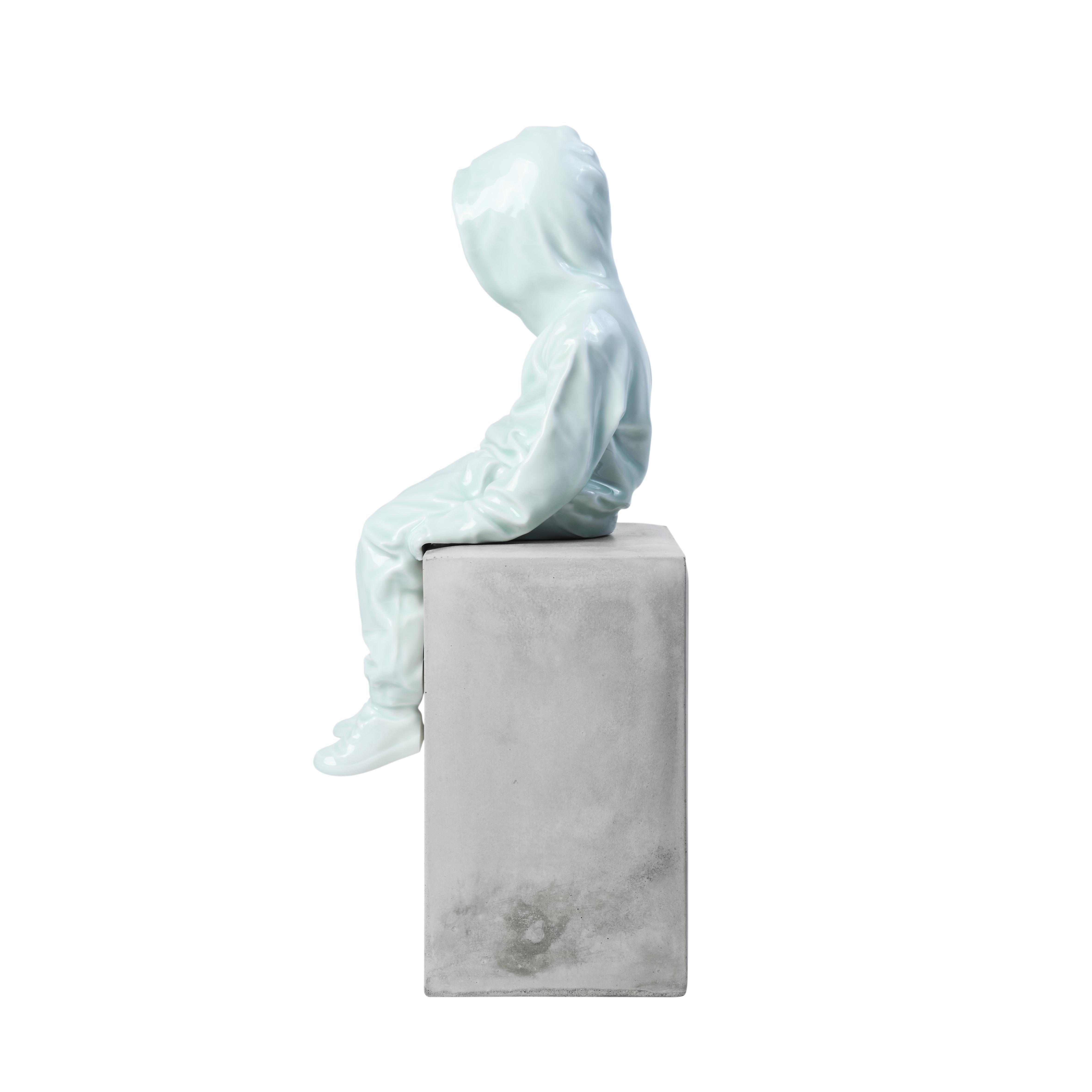 Escultura de porcelana 