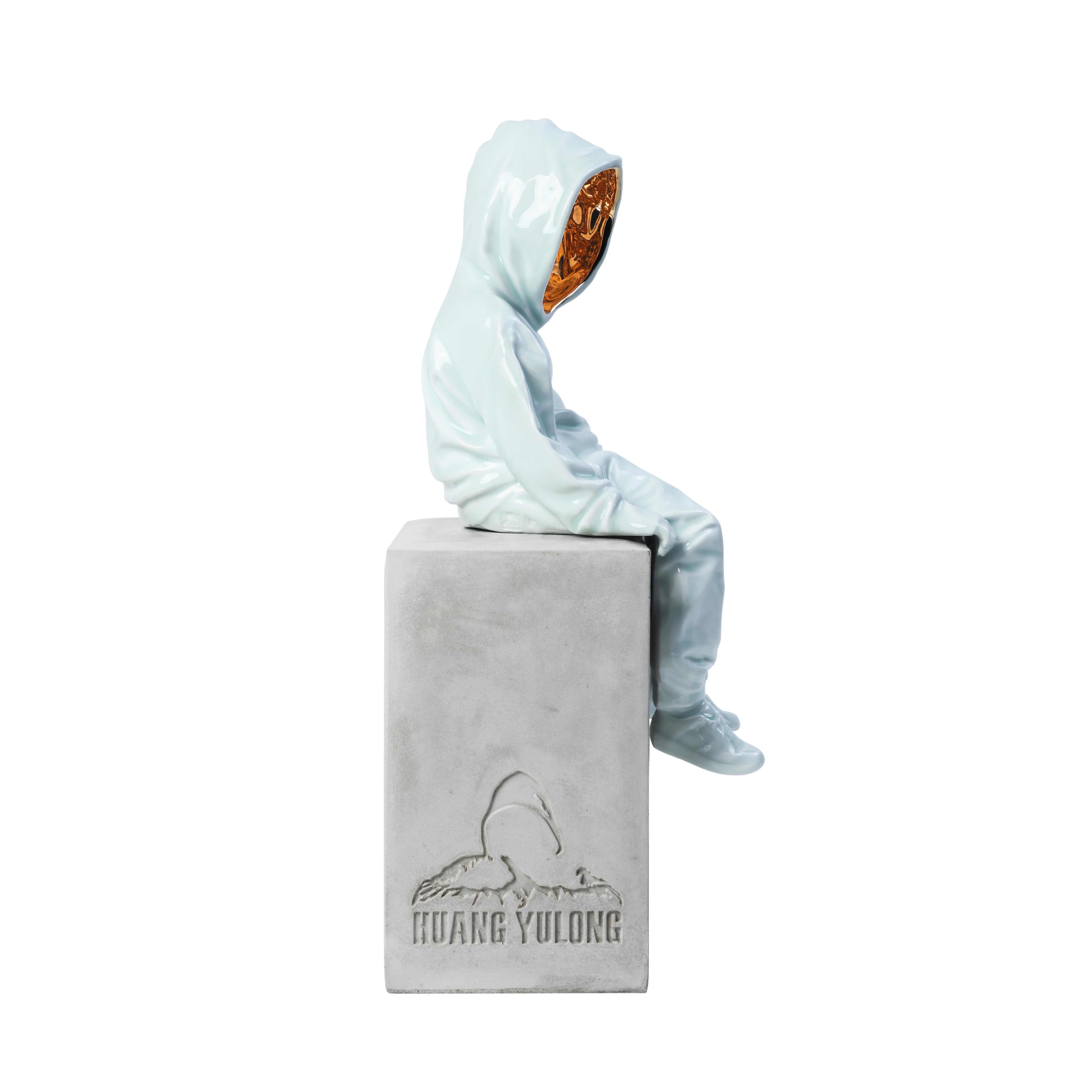 Escultura de porcelana 