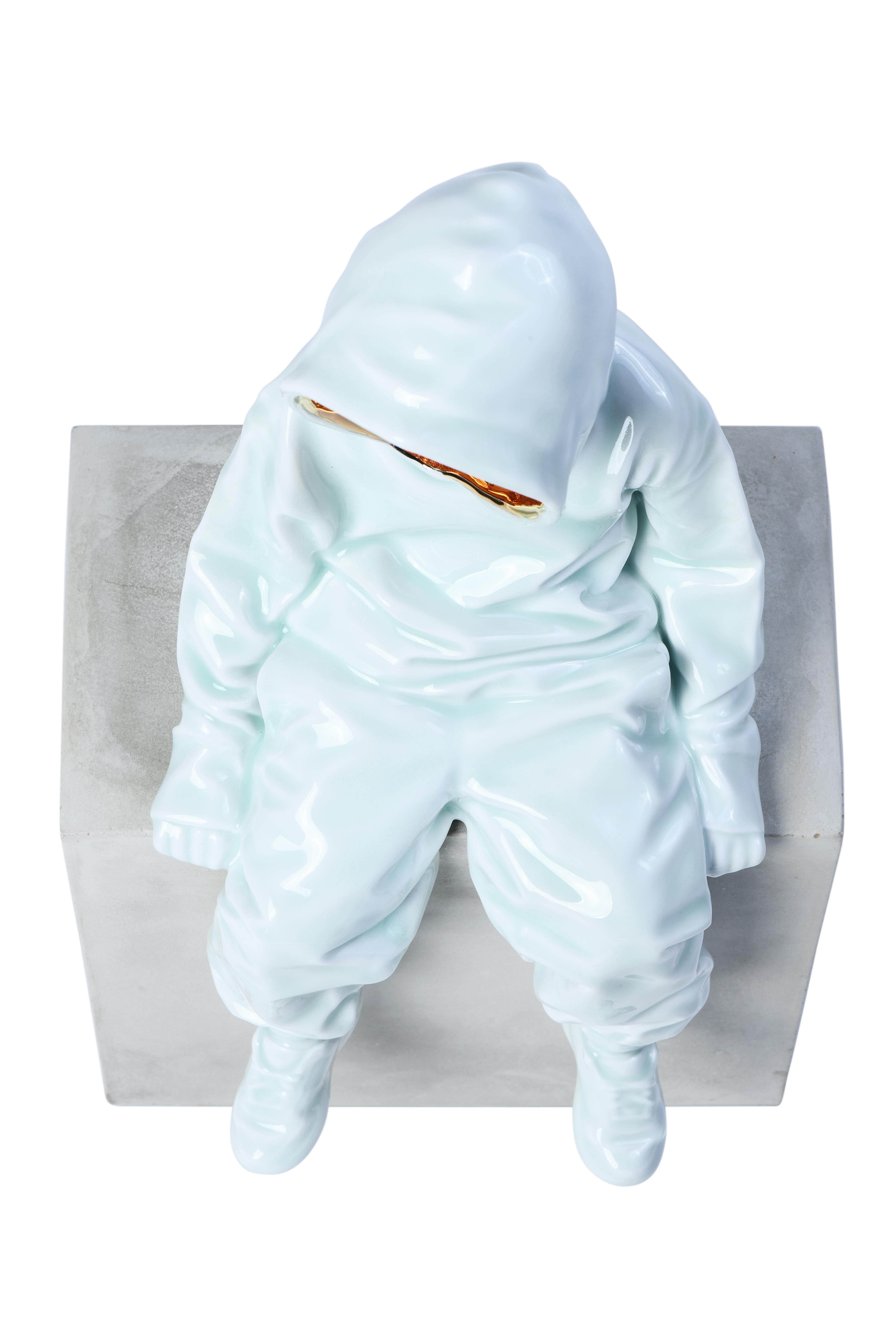 Escultura de porcelana 