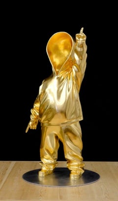 „Tiandi“ Bronzeskulptur 21" x 10" x 8" Zoll Auflage 3/10 von Huang Yulong