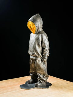 "Mockingbird" Sculpture 40.5" x 19" x 18.5" inch Edition 3/8 by Huang Yulong