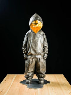 "Mockingbird" Sculpture 40.5" x 19" x 18.5" inch Edition 3/8 by Huang Yulong