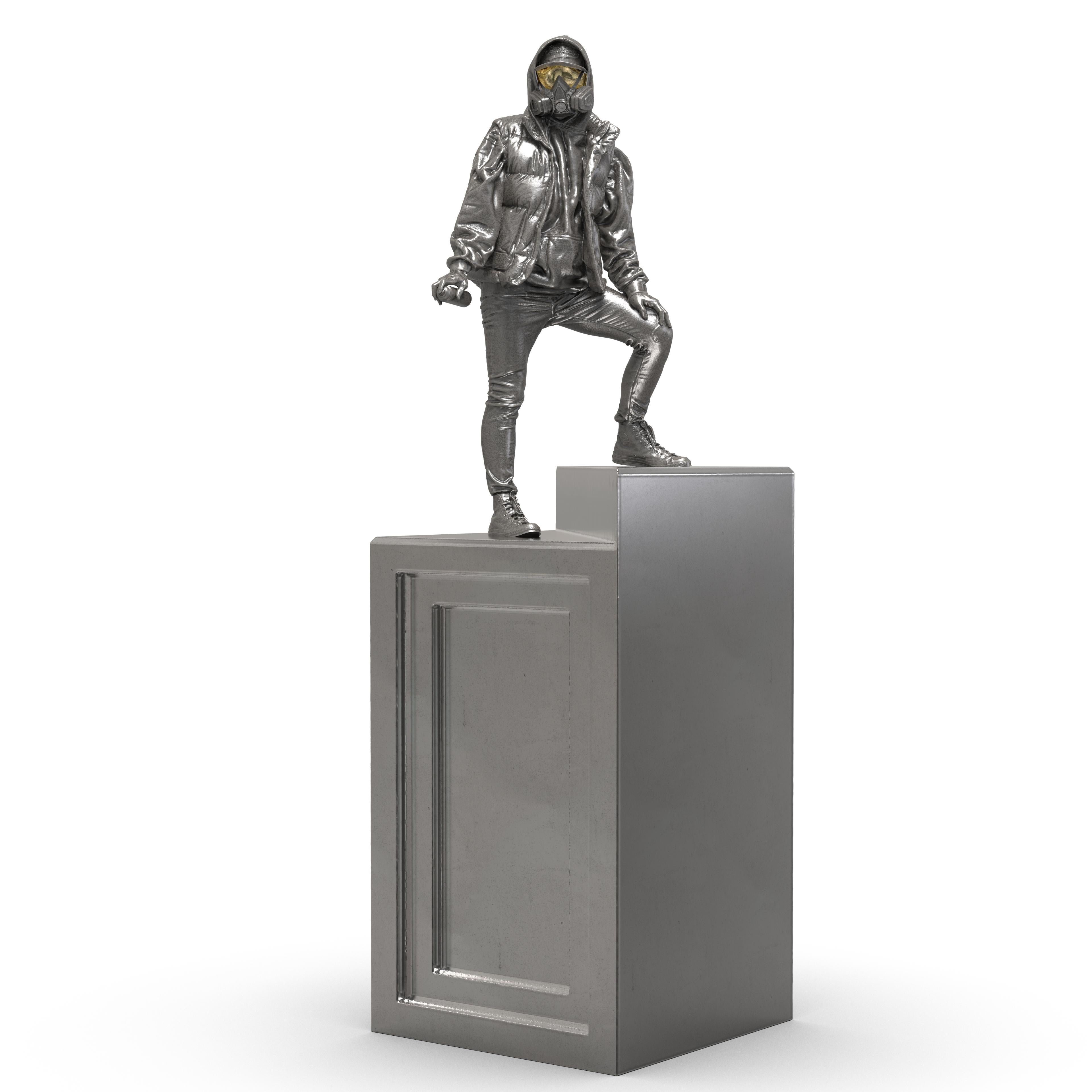 „What's up people-UMI“ Bronzeskulptur Auflage 2/8 von Huang Yulong

Größe der Figur: 37" X 16,5" X 15" Zoll
Standgröße:  39" X 22" X 22" Zoll

ÜBER DEN KÜNSTLER
Huang Yulong wurde 1983 in der Provinz Anhui, China, geboren. Im Jahr 2007 schloss er