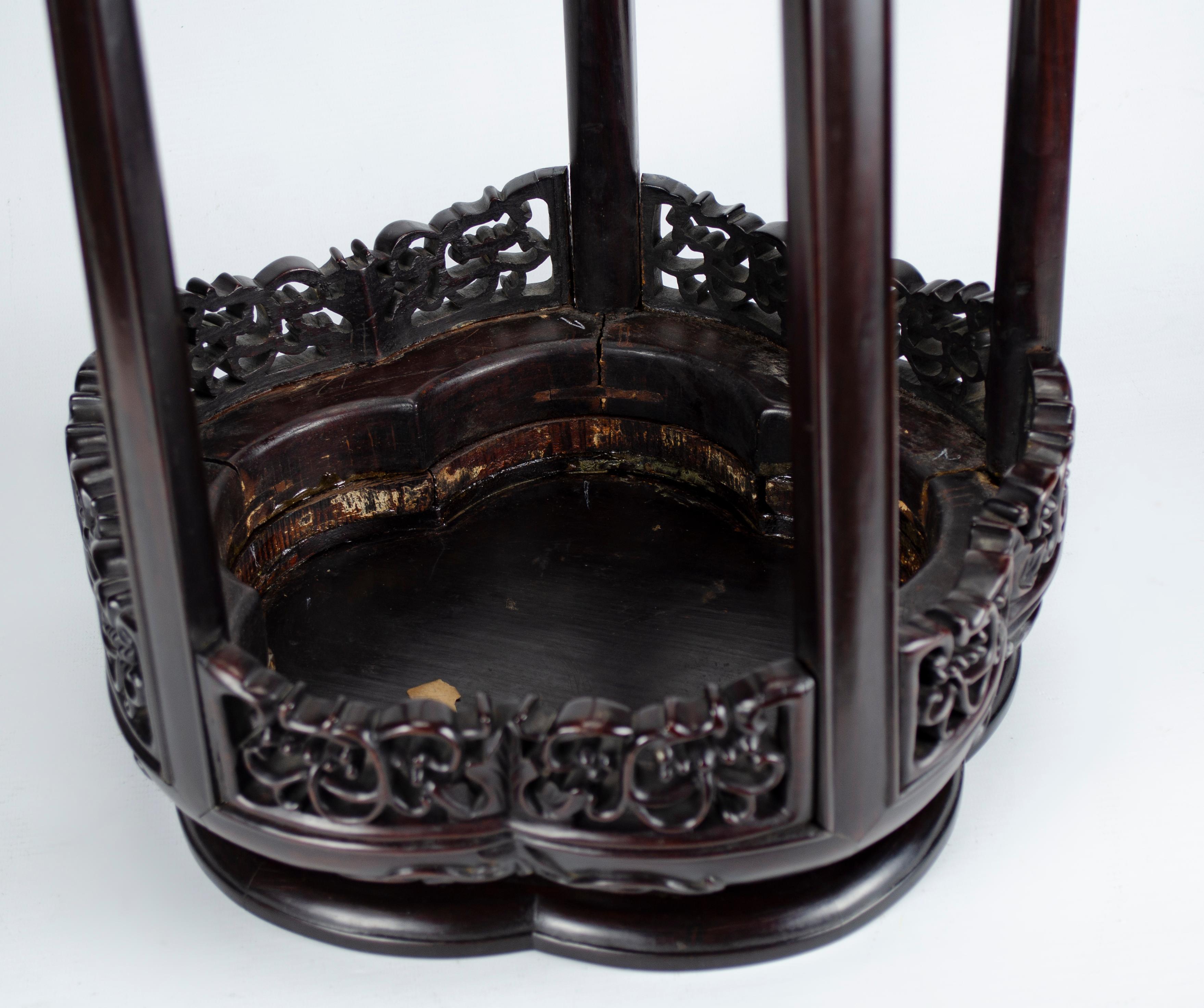 Hand-Carved Huanghuali Table antique original China