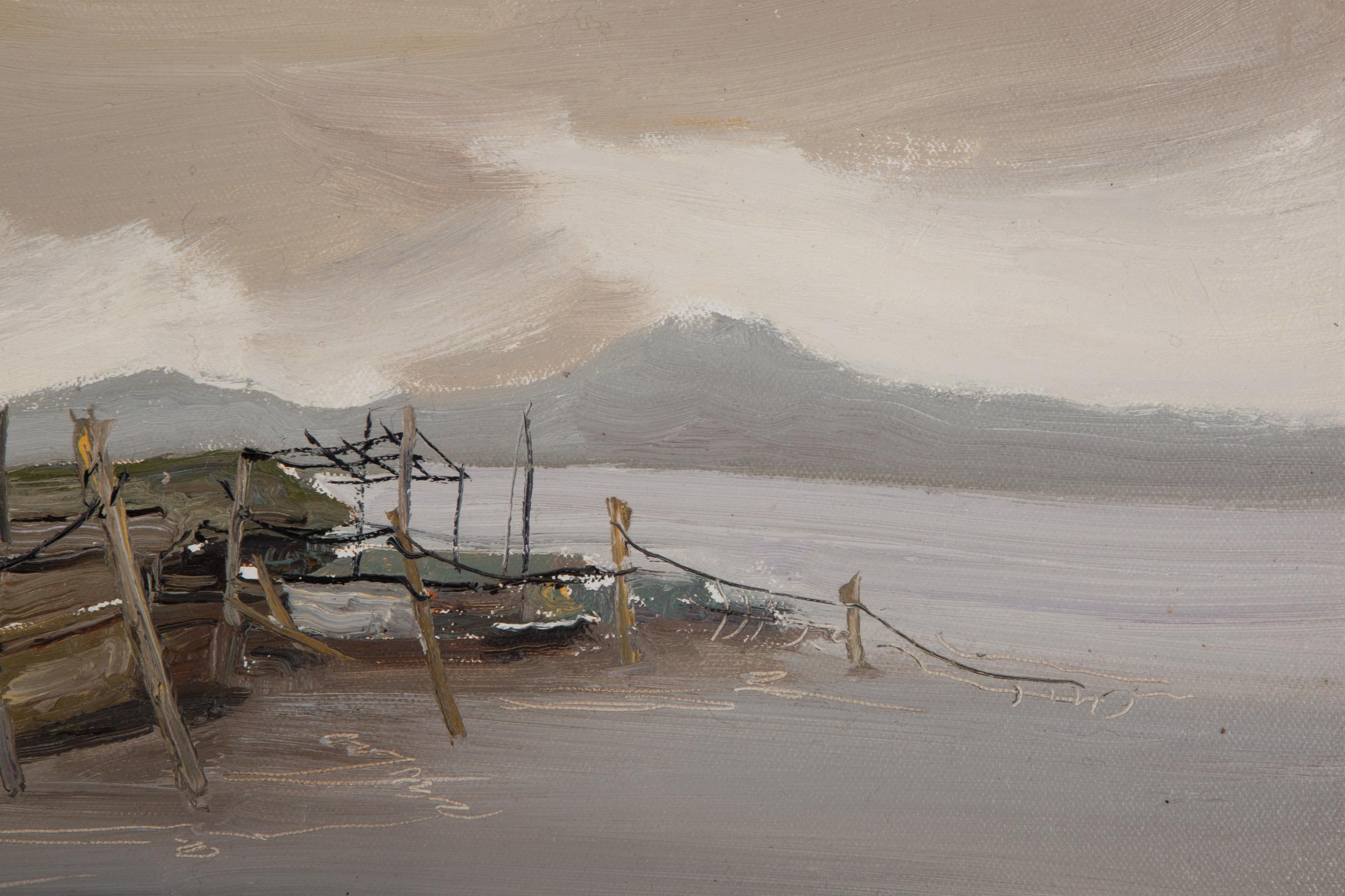 HuaYi Wang Paisaje Original Óleo Sobre Lienzo 