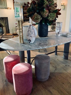 HUB-Esstisch mit Ceppo Di Gre-Marmorplatte von Kollektion Particuliere