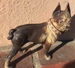 Butoir de porte pour chien en fer Hubbley