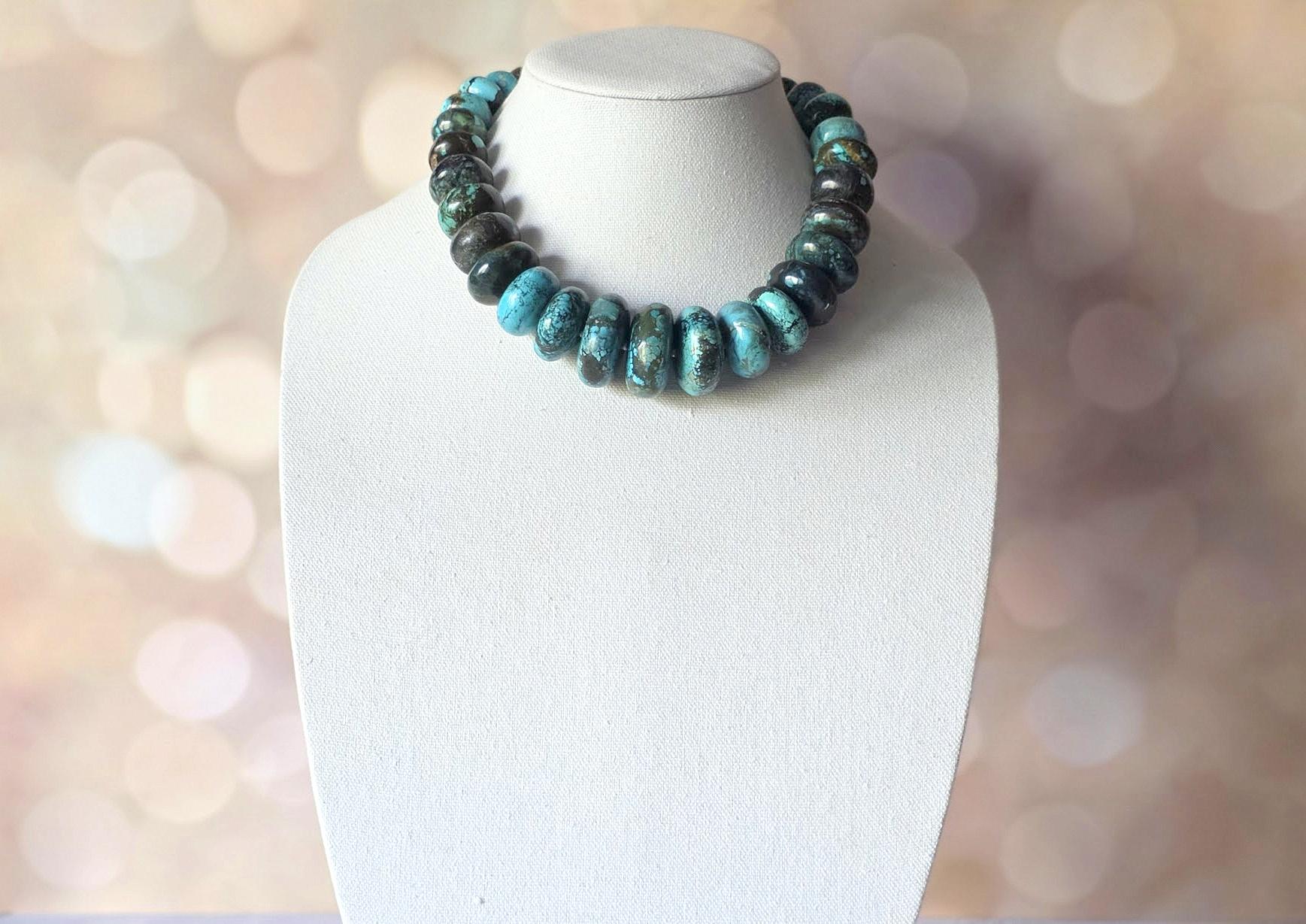 Hubei Turquoise Necklace For Sale 2