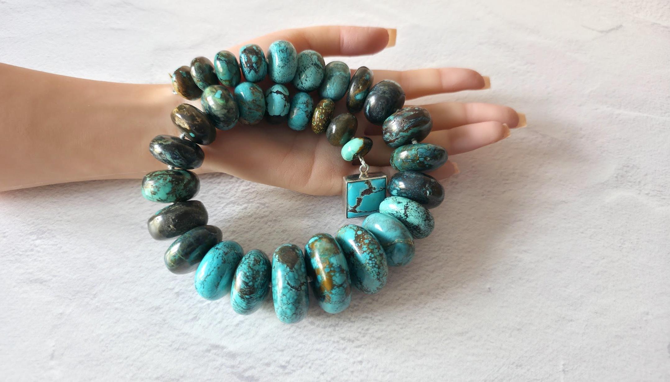 Hubei Turquoise Necklace For Sale 3