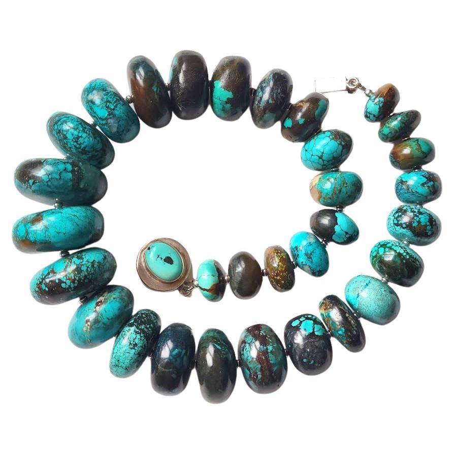 Hubei Turquoise Necklace For Sale
