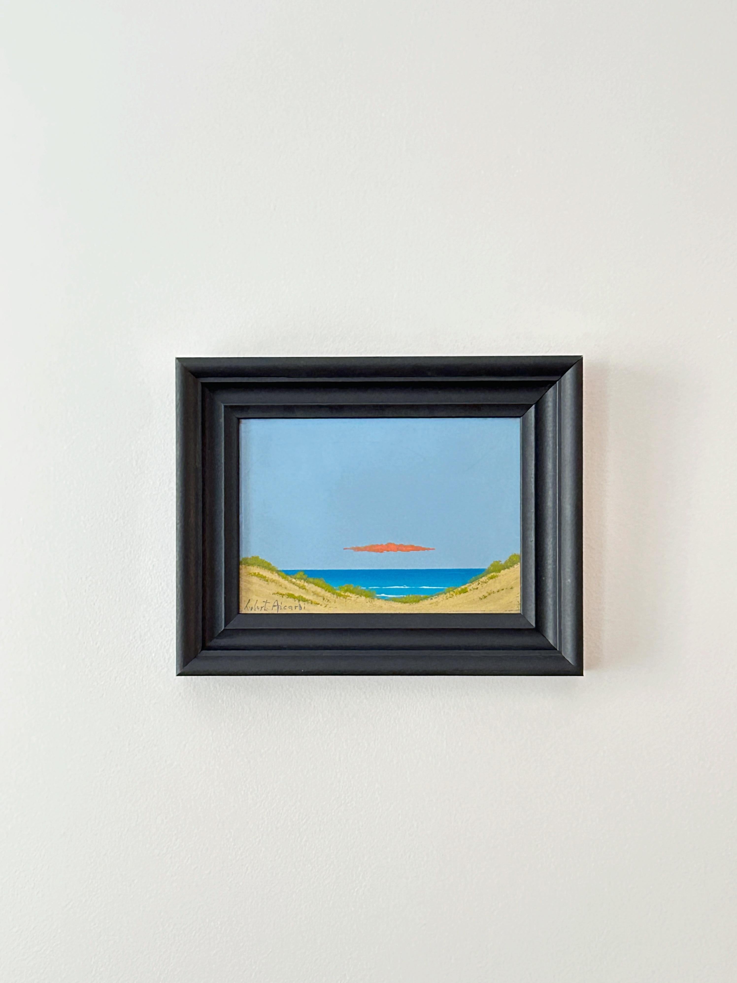 Hubert Aicardi, Wolke, ca. 1960, Öl auf Isorelplatte im Angebot 1
