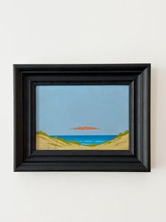 Hubert Aicardi, Wolke, ca. 1960, Öl auf Isorelplatte