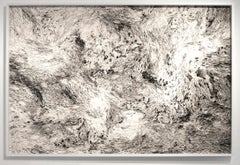 Feldforschung 02 - Photographie abstraite contemporaine à texture d'éponge