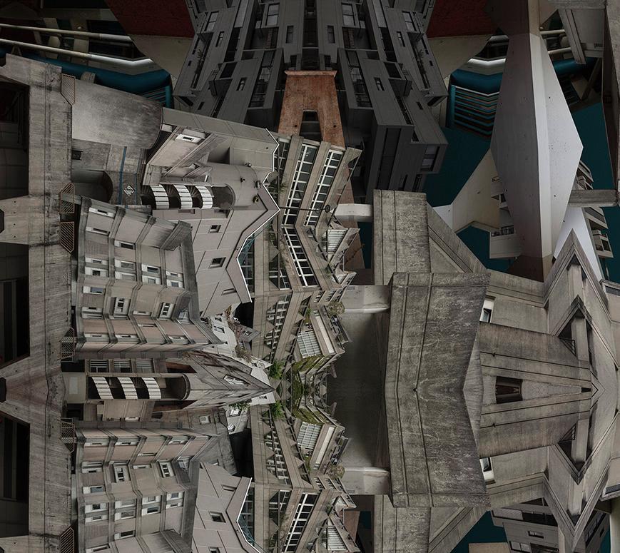 La Valeur de la vie (Ivry) - Photographie numérique - Paysage urbain contemporain en vente 2