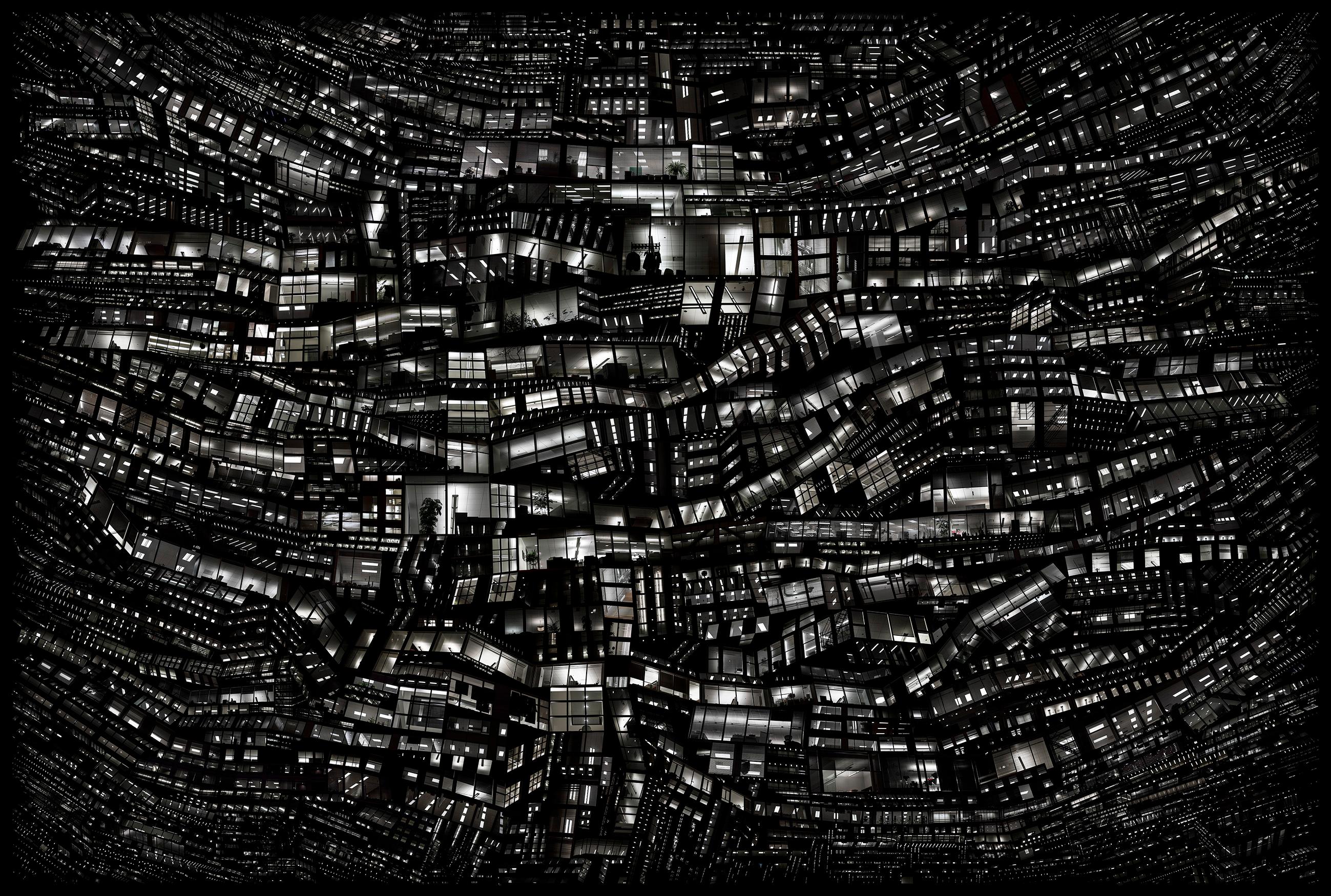 Urban Codes 02 – Zeitgenössische abstrakte Architektur-Stadtfotografie