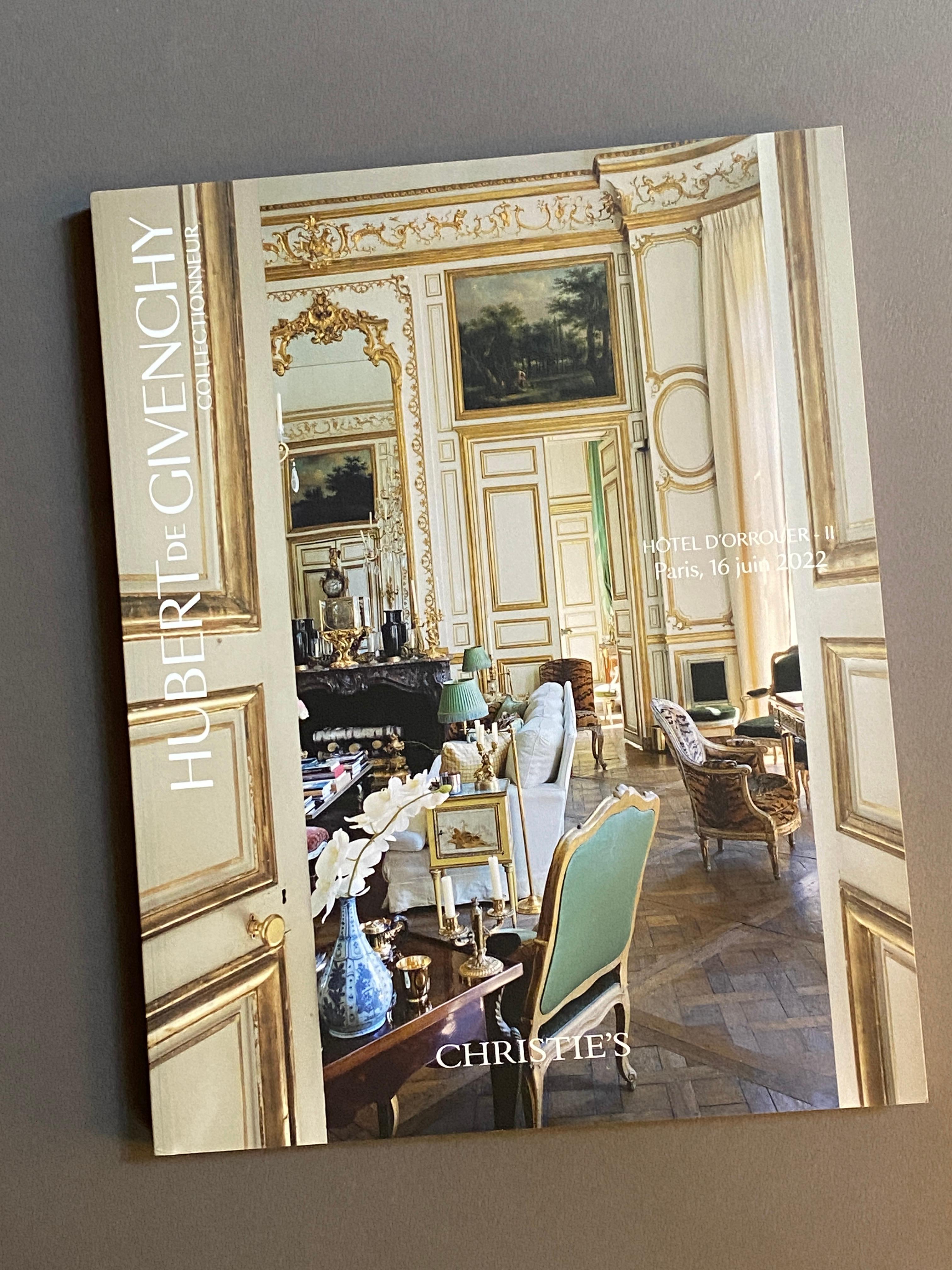 Paper Hubert De Givenchy Collectionneur Paris June 2022 Christie's French Catalog
