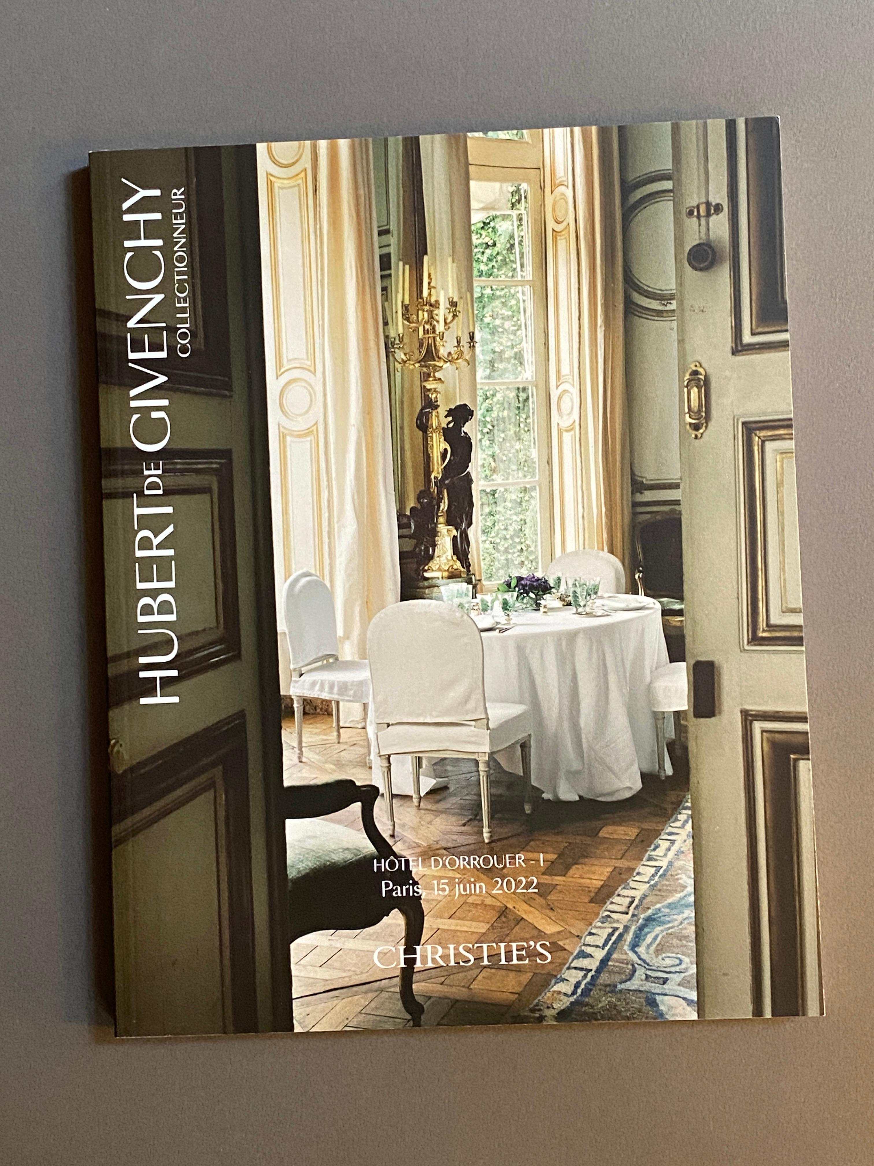 Hubert De Givenchy Collectionneur Paris June 2022 Christie's French Catalog 1