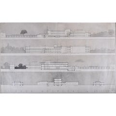 Hubert H Clark, Diseño arquitectónico para el hospital de Slough (c.1940)