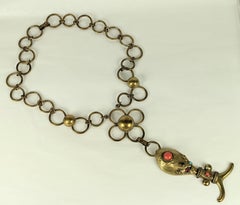 Hubert Harmon Atomic Fish Pendant-Belt