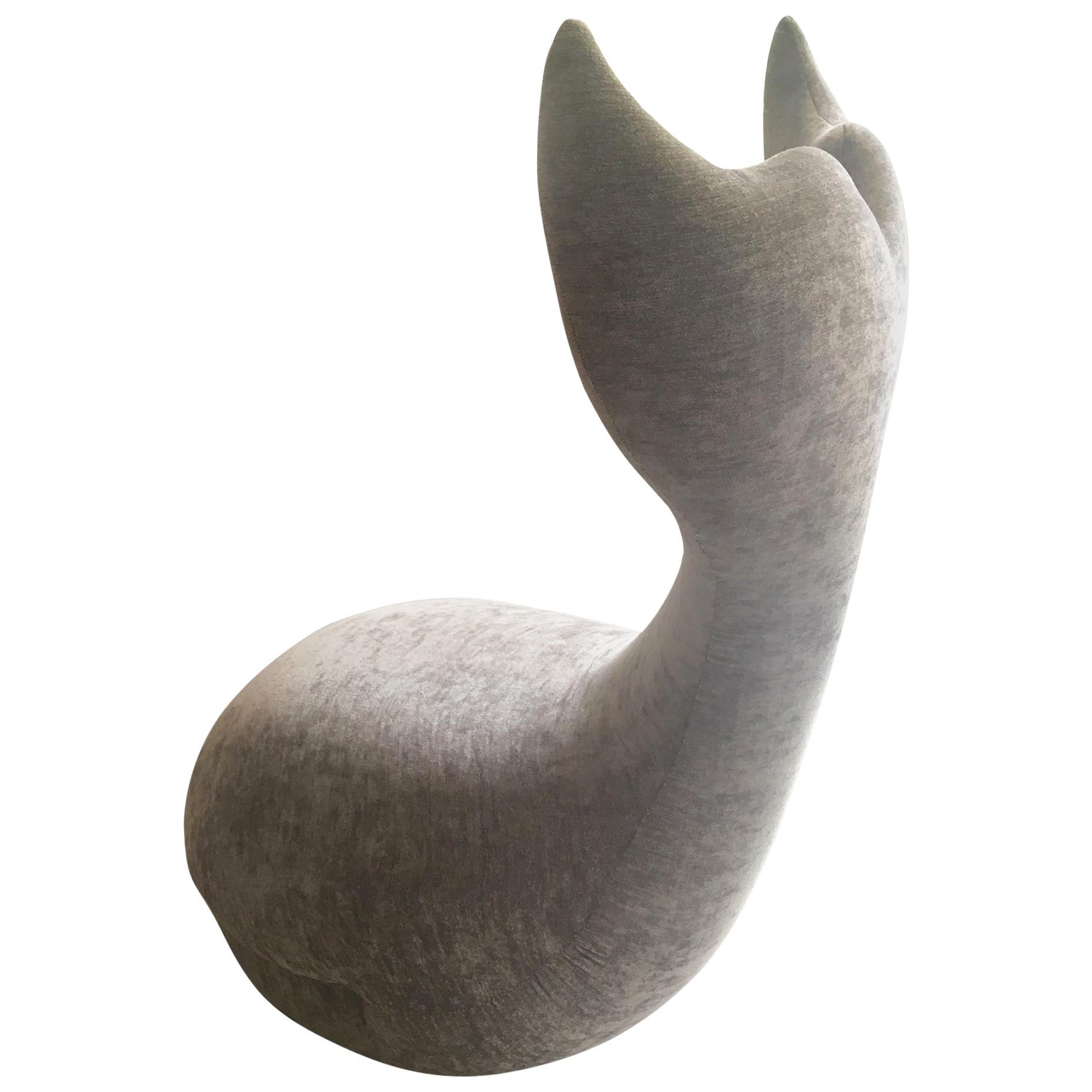 Hubert Le Gall "Whale" armchair For Sale