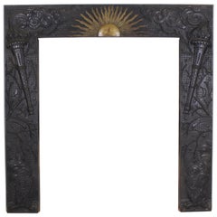 Hubert, Pirrson & Company Aesthetic Movement Hotel Chelsea Fireplace Surround