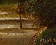 Hubert Sattler (Vienna, 1817 – Salzburg, 1904), View of Nice