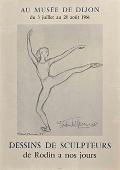 Dessins De Sculpteurs - Offset Print by Hubert Yencesse - 1966