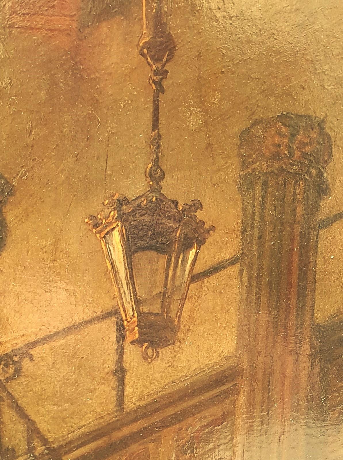 Hubertus VAN HOVE La Haya, 1814 - Amberes, 1865 Óleo sobre tabla de madera Firmado y fechado abajo a la izquierda 