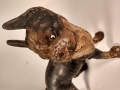 Hubley Cast Iron Terrier Bulldog Doorstop, circa 1950