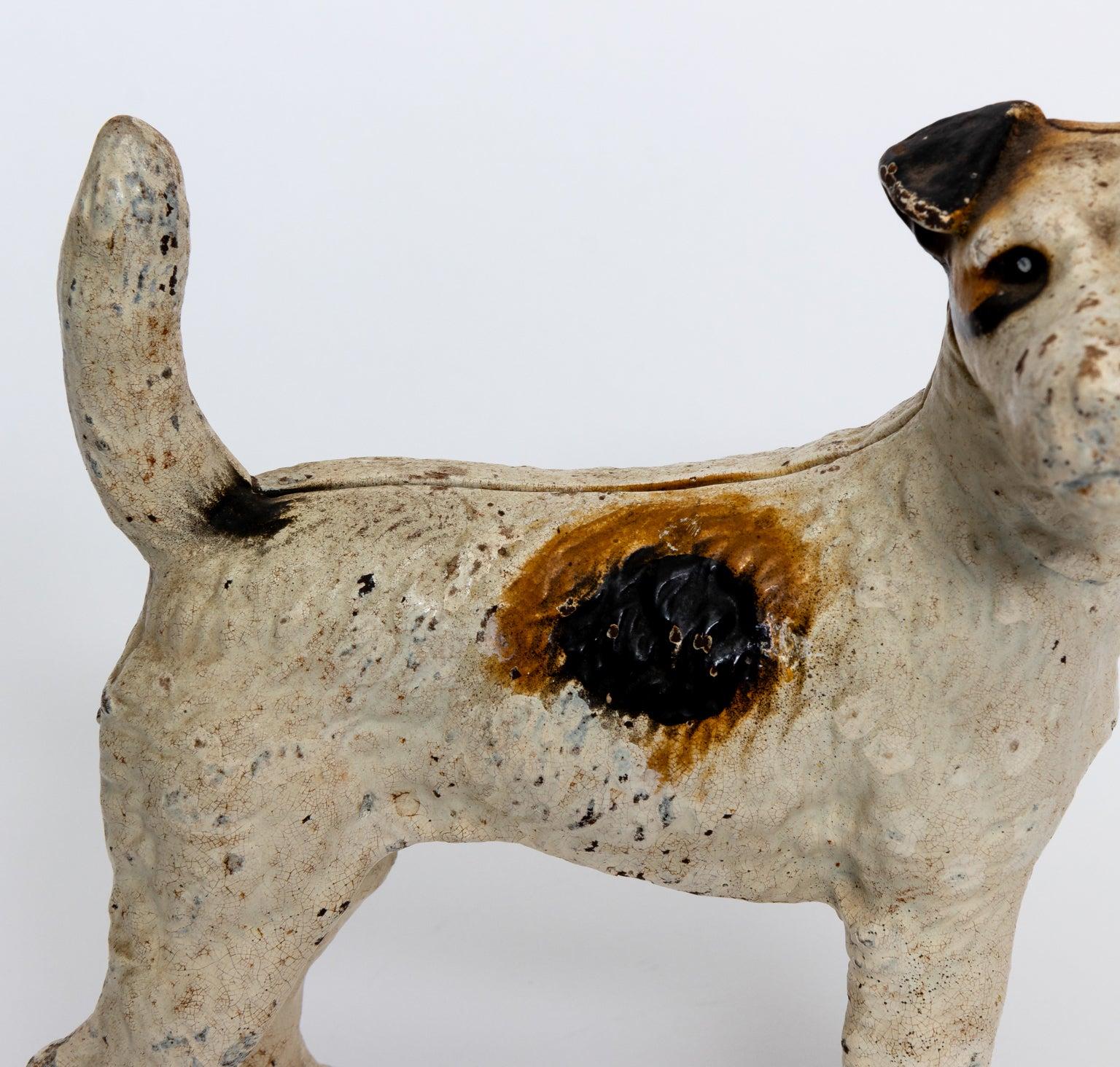 Hubley Terrier Doorstop In Good Condition For Sale In Stamford, CT