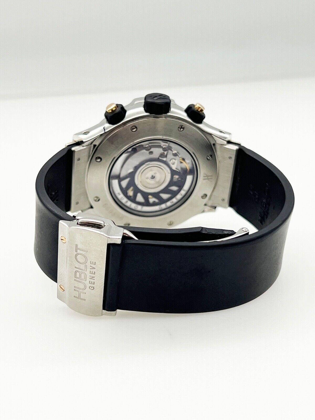 Hublot 1926.7 Super B Flyback Chronograph 18K Roségold Stahl Gummiarmbandriemen 1