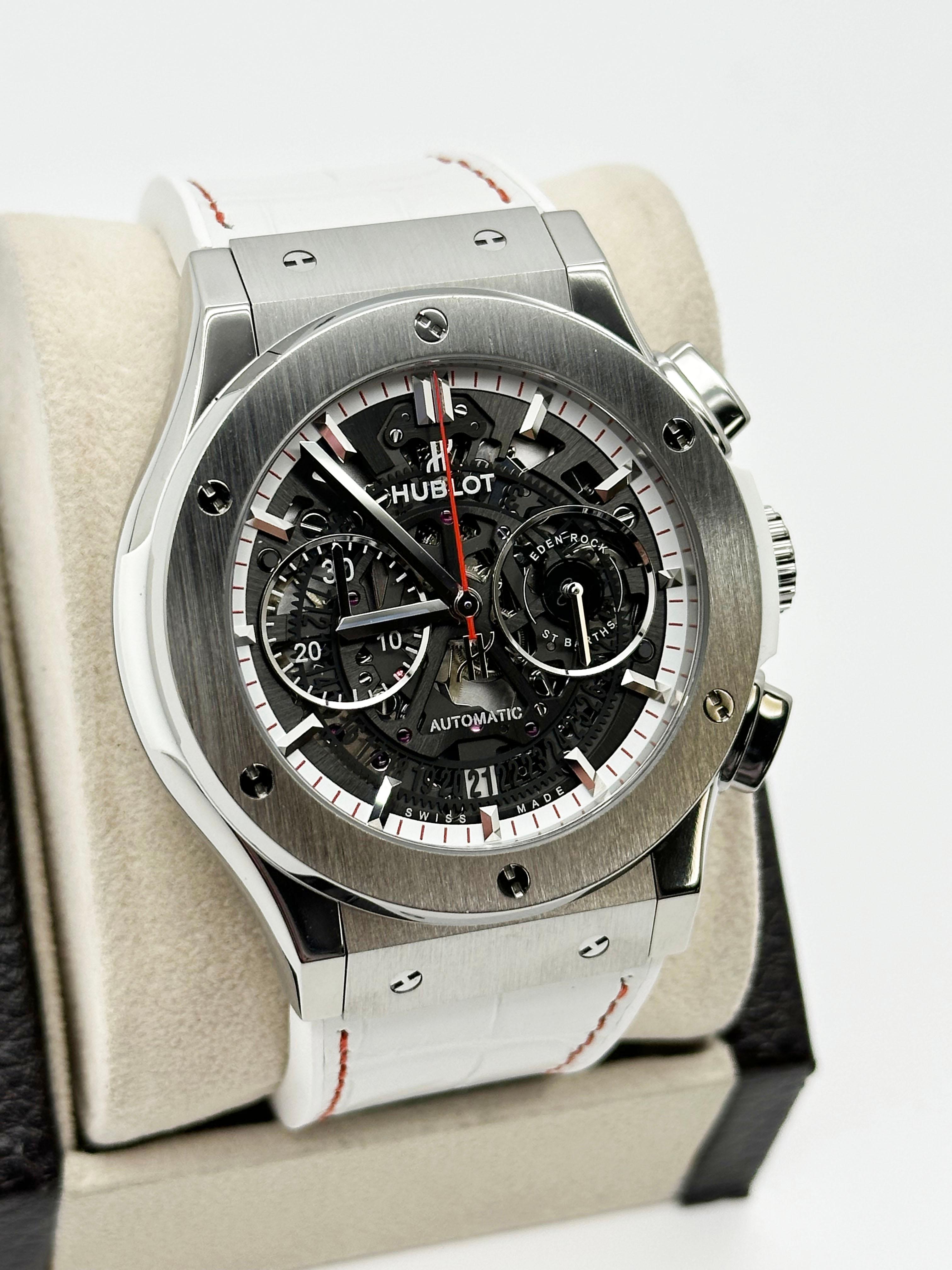 Hublot 525.NE.0123.LR.ERS19 45mm Classic Fusion Aerofusion Eden Rock Box Papier 2