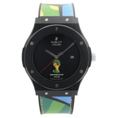 Used Hublot Atelier Fifa World Cup Brazil 2014 Black Dial Watch 500.XI.1100.VR.FIF14