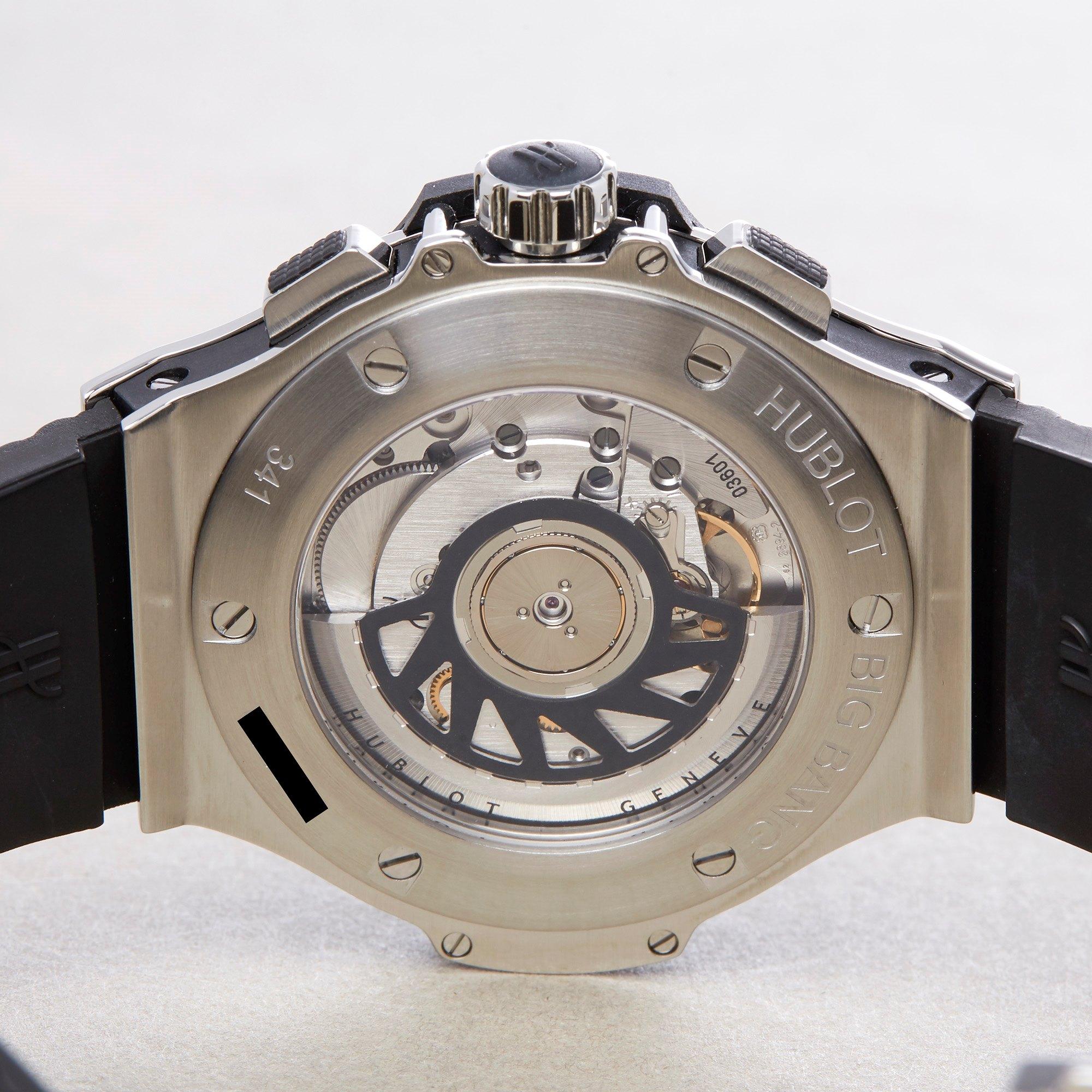 Hublot Big Bang 0 301.SB.131.RX Men's Stainless Steel Carbon Chronograph Watch 2