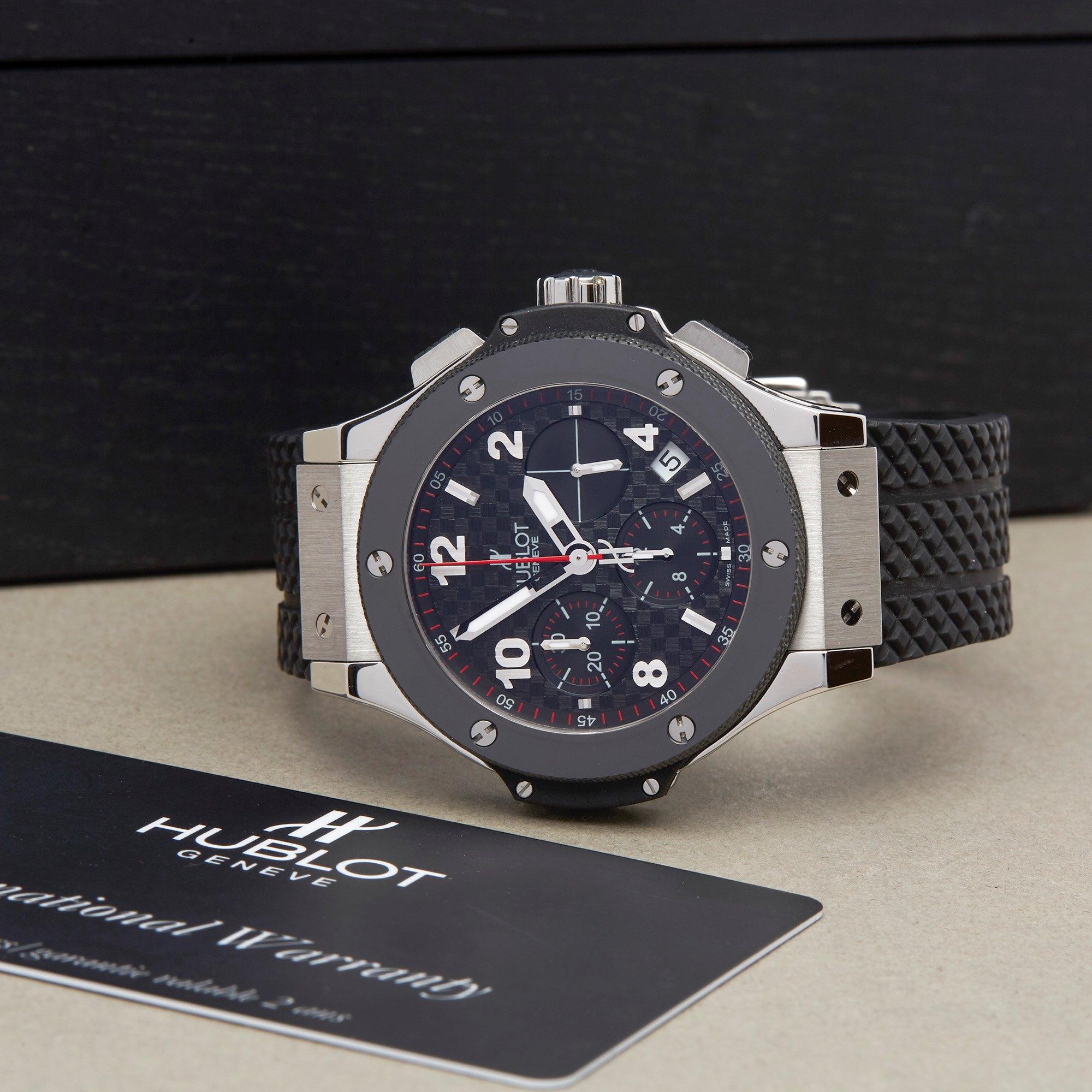 Hublot Big Bang 0 301.SB.131.RX Men's Stainless Steel Carbon Chronograph Watch 4