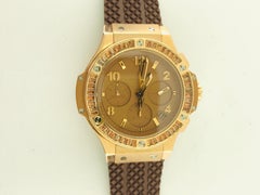 Hublot Big Bang 18 Karat Rose Gold Tutti Frutti Camel Watch