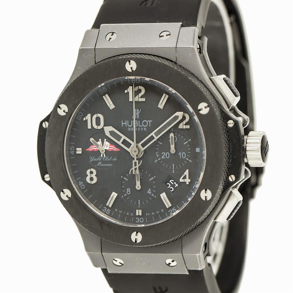 Contemporary Hublot Big Bang 301.AN.130.RX.YCM07, Black Dial, Certified