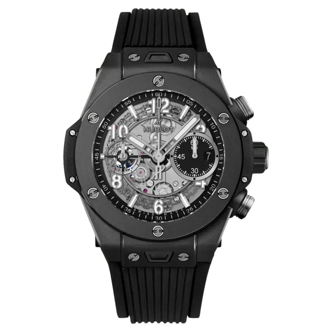 Hublot Big Bang UNICO 42mm Ceramic Gray Dial Automatic Watch 441.CI.1171.RX For Sale