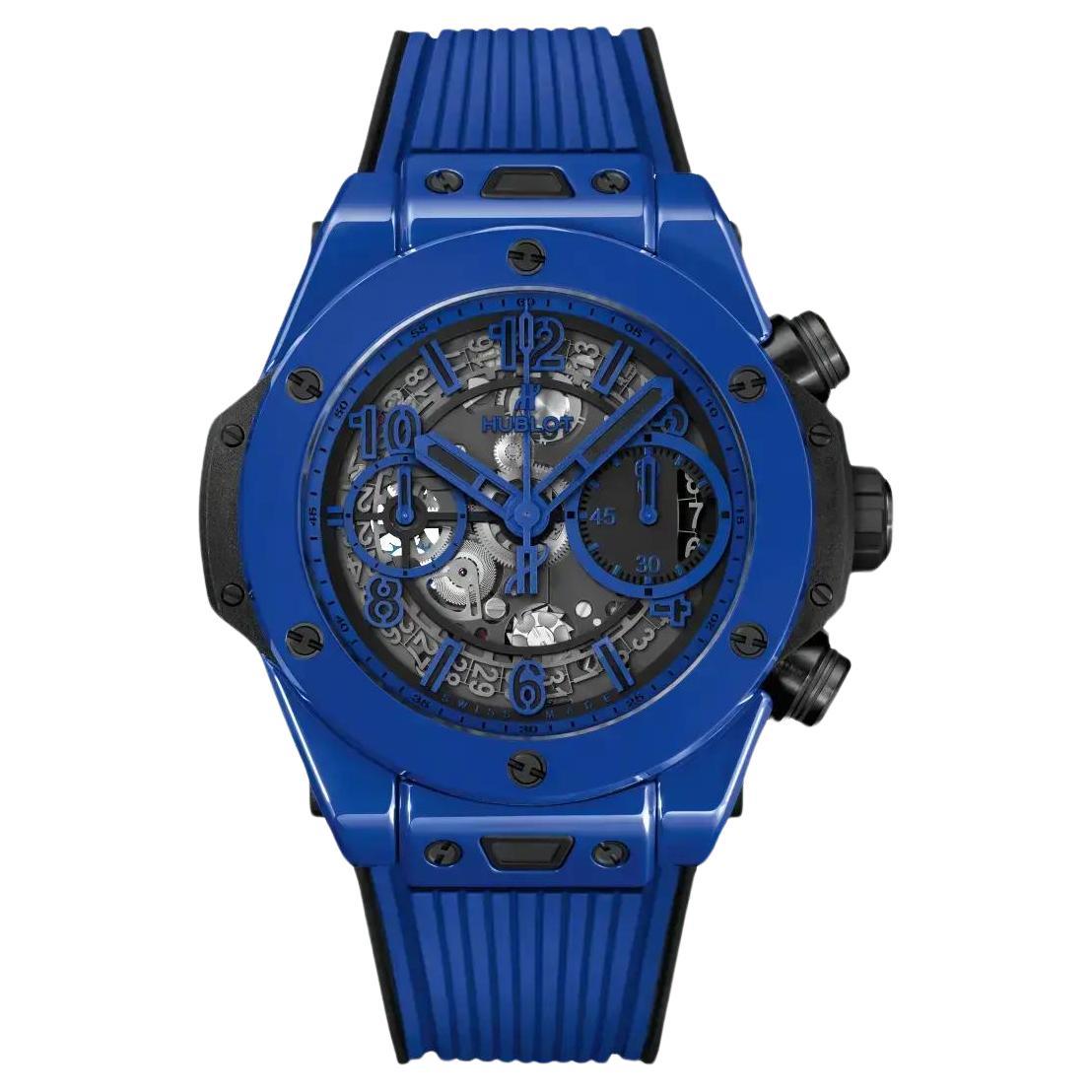 Hublot Big Bang 42mm Ceramic Skeleton Dial Automatic Watch 441ES5119RX For Sale