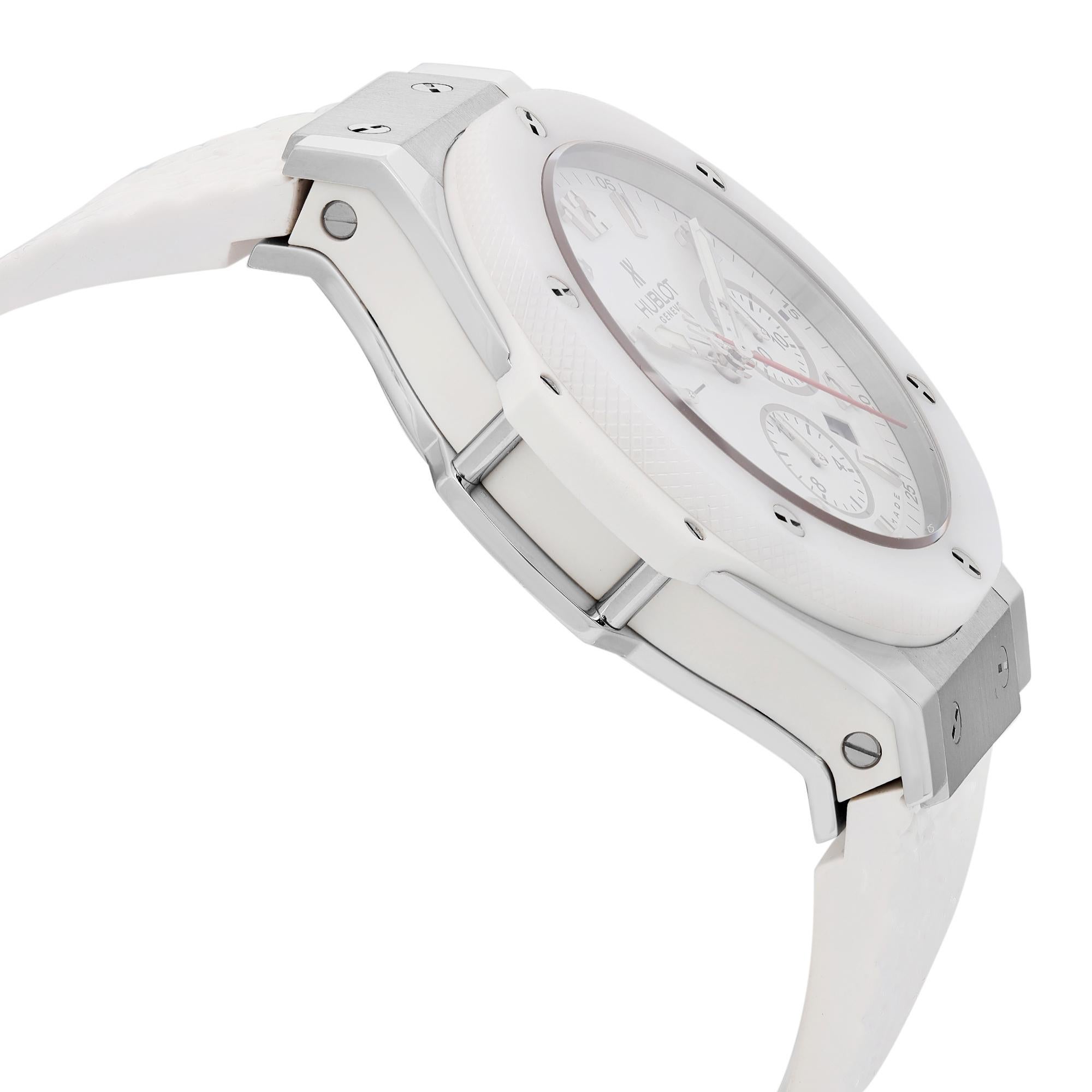 Hublot Big Bang Steel White Dial Automatic Mens Watch 301.SE.230.RW In Excellent Condition In New York, NY