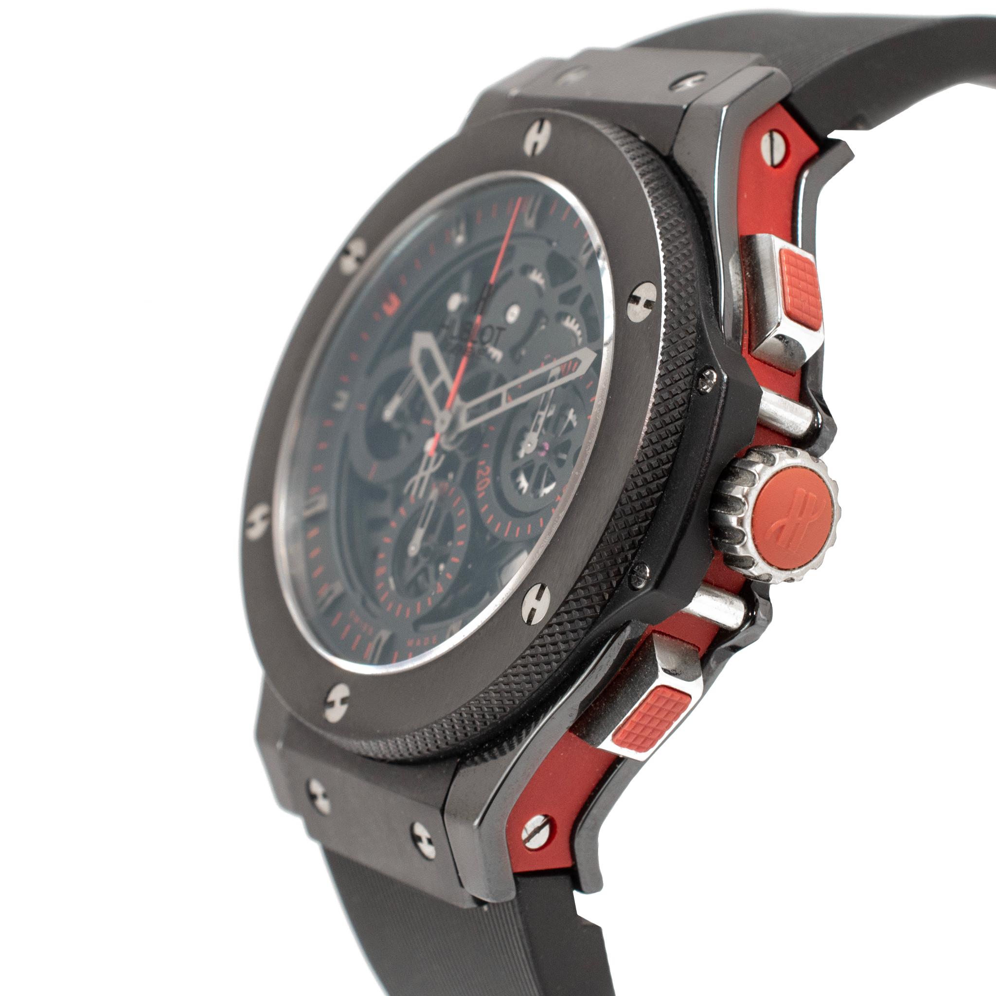 Hublot Big Bang Aeros 44MM 310cm1130rxemw08 Orologio scheletrato in edizione limitata In condizioni ottime in vendita a Houston, TX